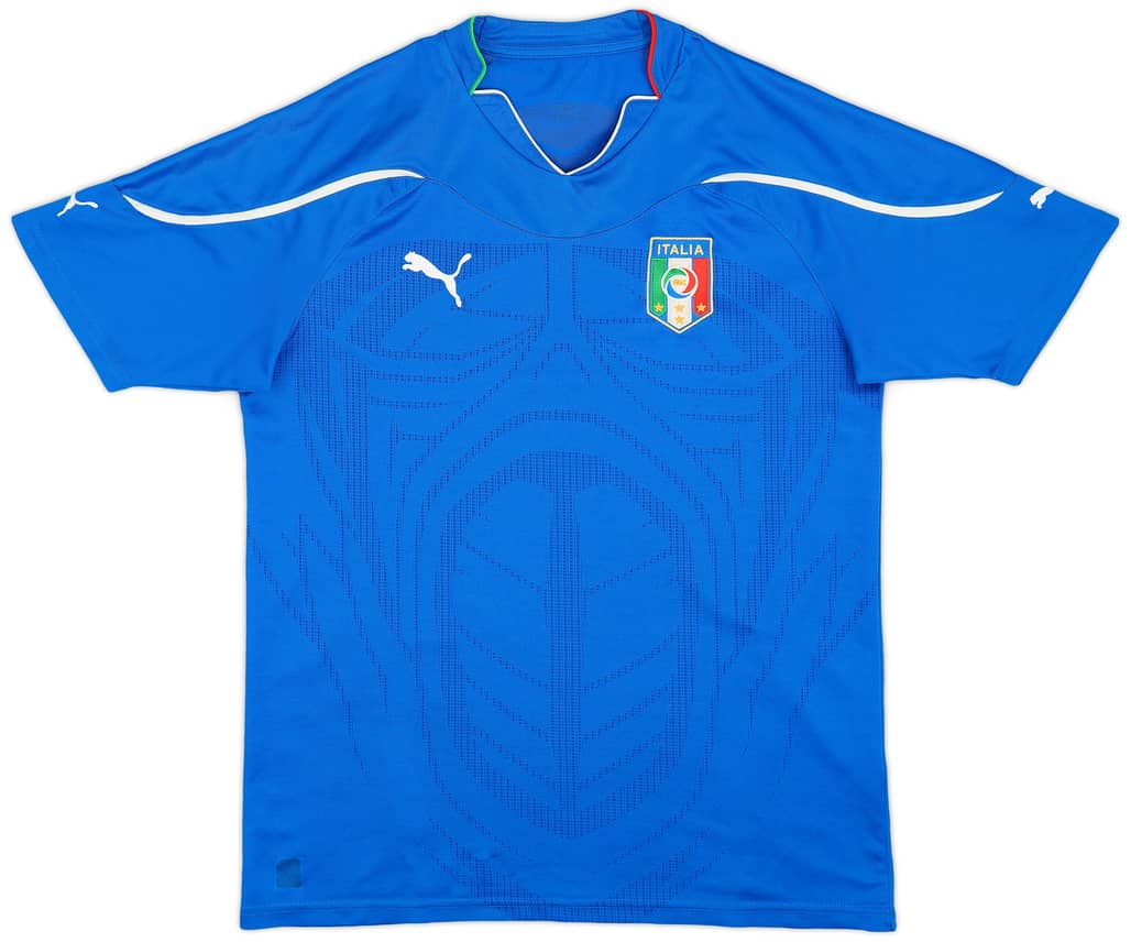 2010-12 Italy Home Shirt - 8/10 - (M)