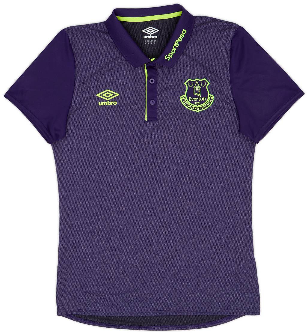 2018-19 Everton Umbro Polo Shirt - 10/10 - (M)