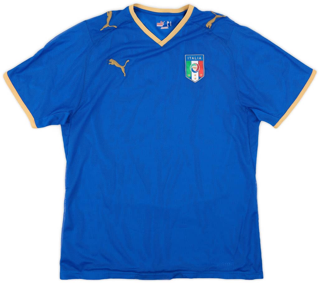 2007-08 Italy Home Shirt - 6/10 - (L)