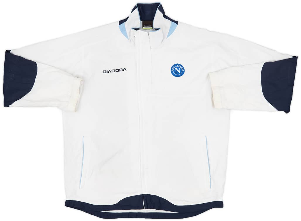 2006-08 Napoli Diadora Track Jacket - 6/10 - (XXL)