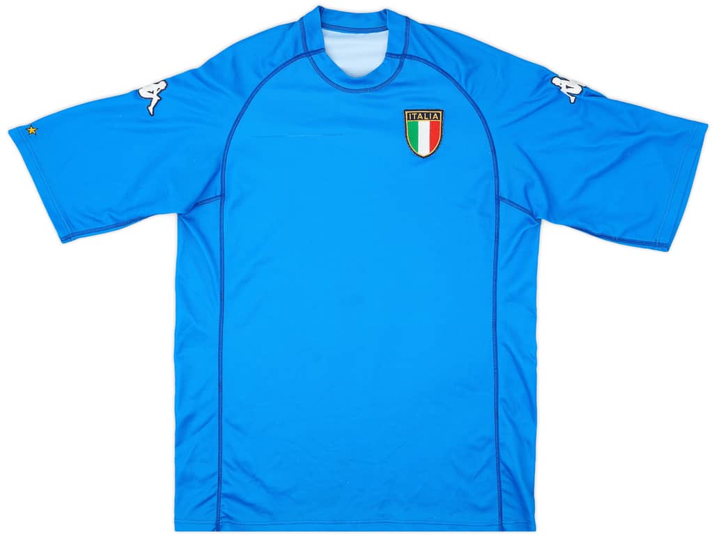 2000-01 Italy Home Shirt - 8/10 - (XL)