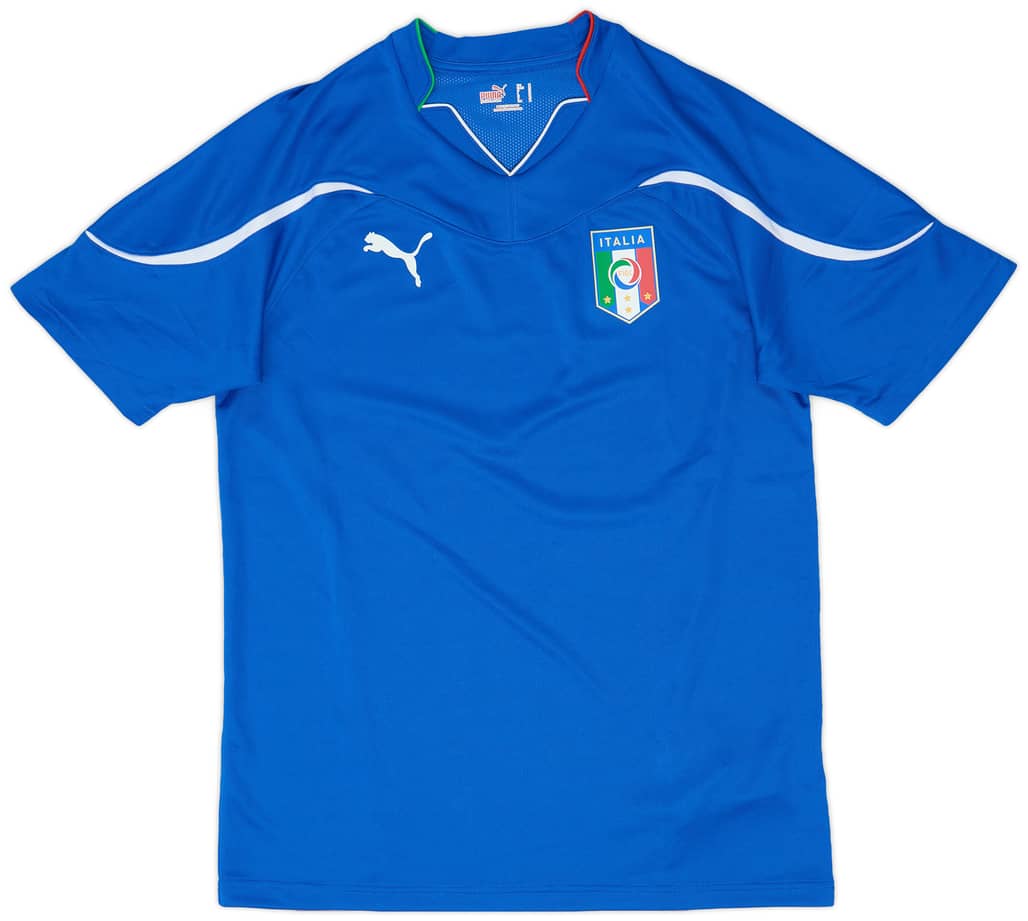 2010-12 Italy Home Shirt - 9/10 - (M)