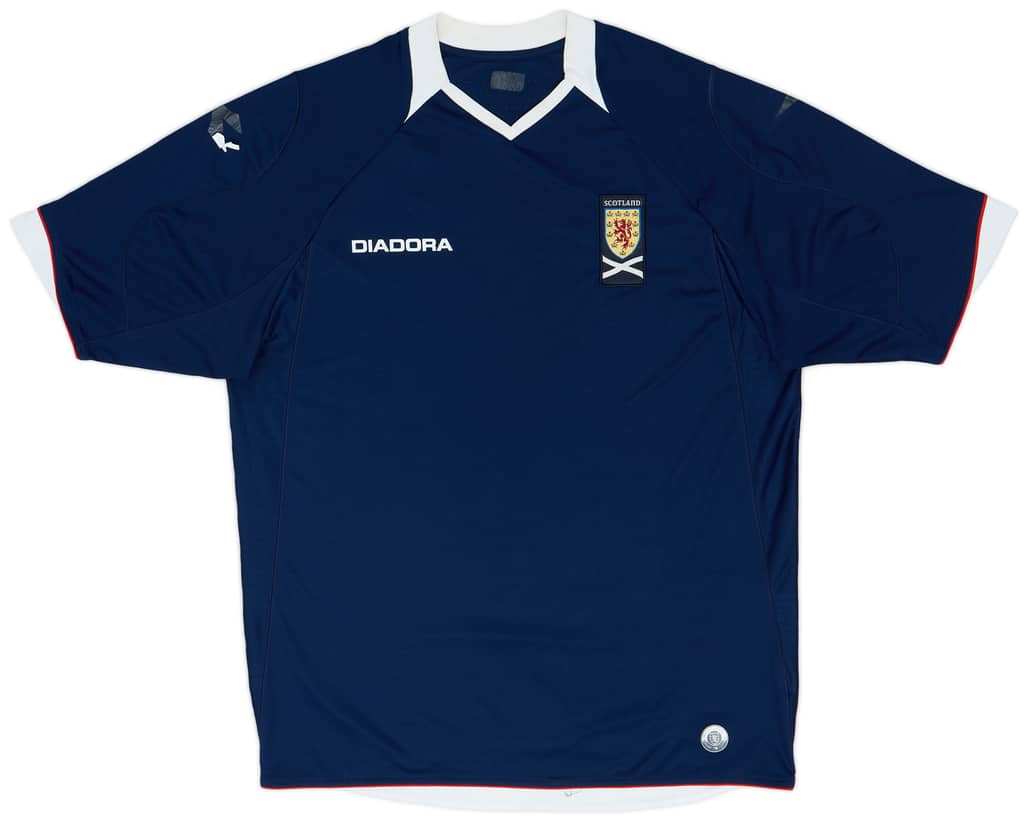2008-09 Scotland Home Shirt - 8/10 - (L)