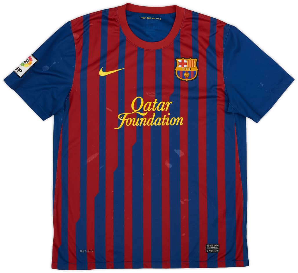 2011-12 Barcelona Home Shirt - 4/10 - (L)