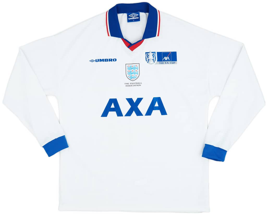 1998-99 FA Cup L/S Shirt - 8/10 - (XL)
