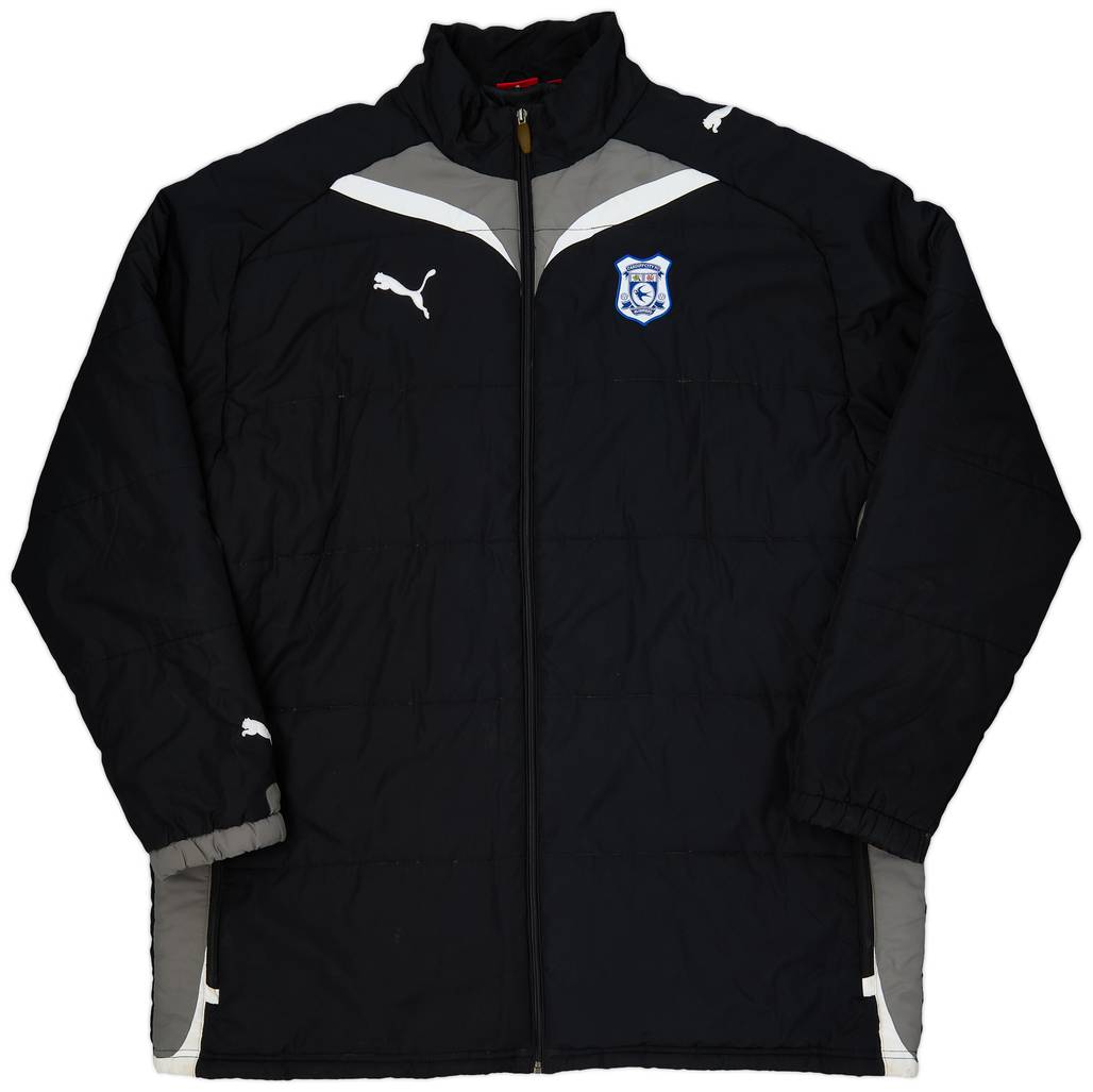 2010-11 Cardiff City Puma Padded Bench Coat - 8/10 - (3XL)