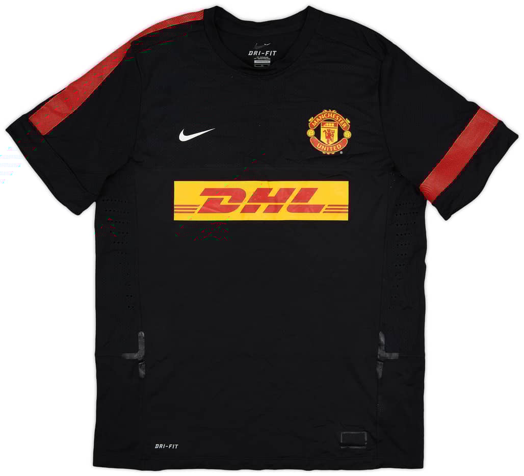 2012-13 Manchester United Player Issue Nike Training Shirt - 7/10 - (XL)