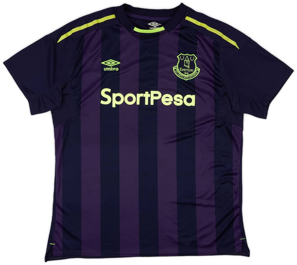 2017-18 Everton Third Shirt - 9/10 - (XL)