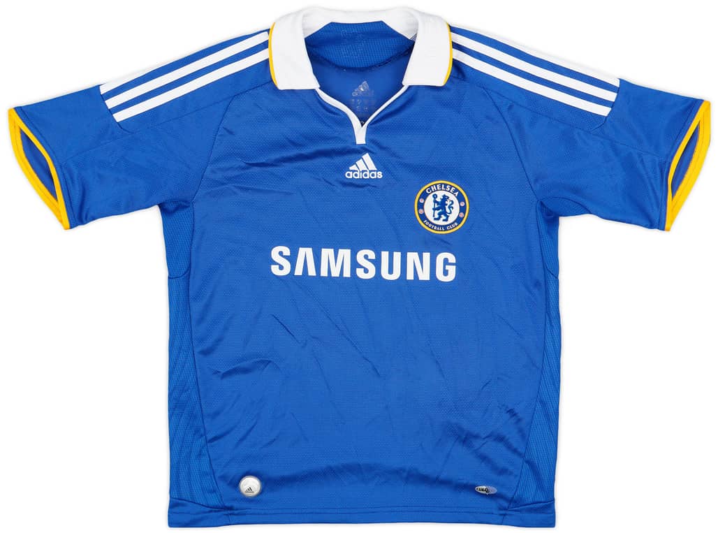2008-09 Chelsea Home Shirt - 8/10 - (M.Boys)