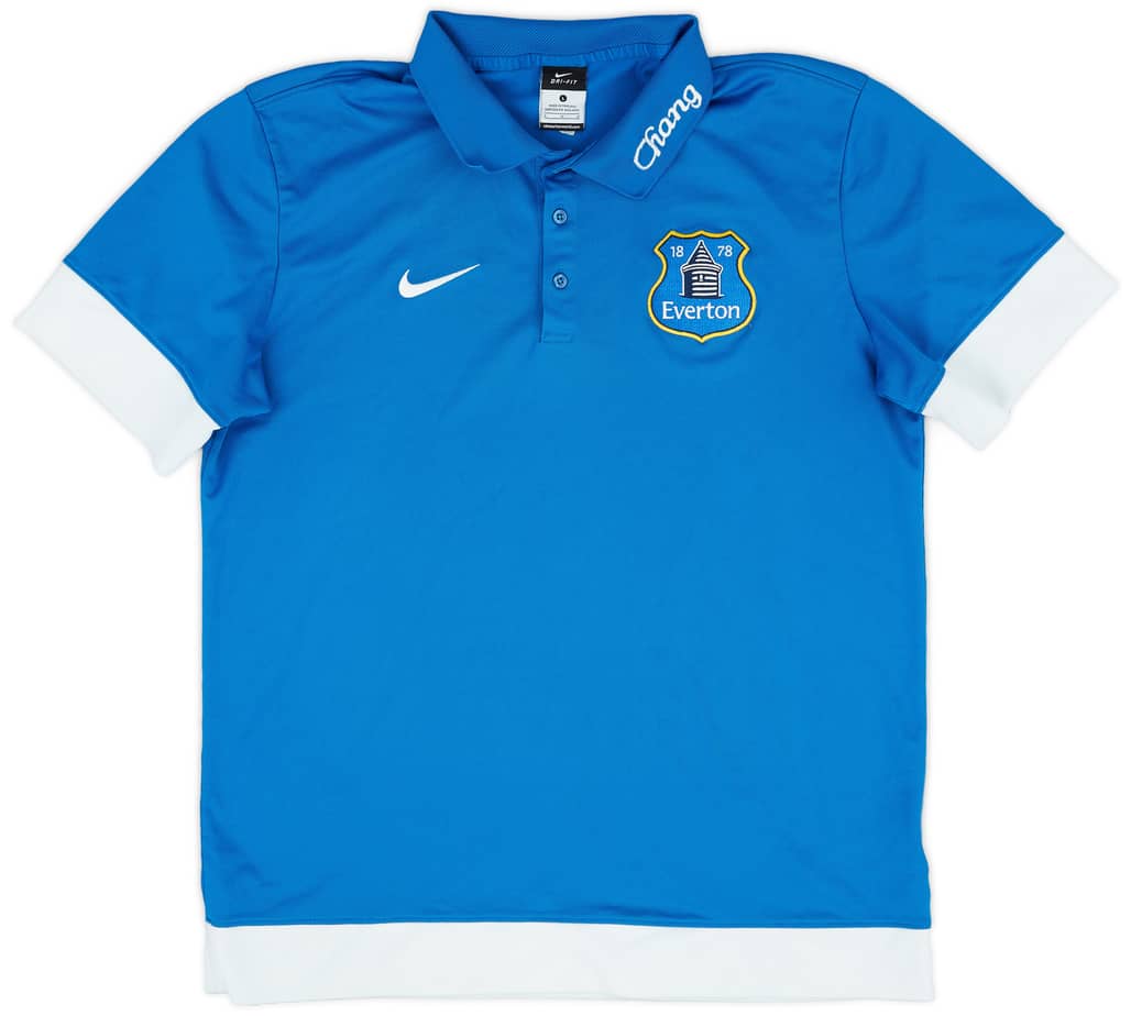 2013-14 Everton Nike Polo Shirt - 8/10 - (L)