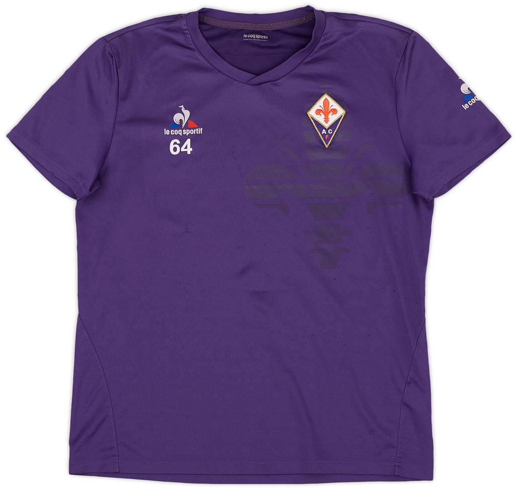2015-17 Fiorentina Le Coq Sportif Training Shirt - 6/10 - (M)