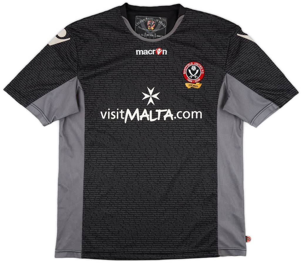2009-10 Sheffield United '120 Years' Anniversary Shirt - 8/10 - (XL)