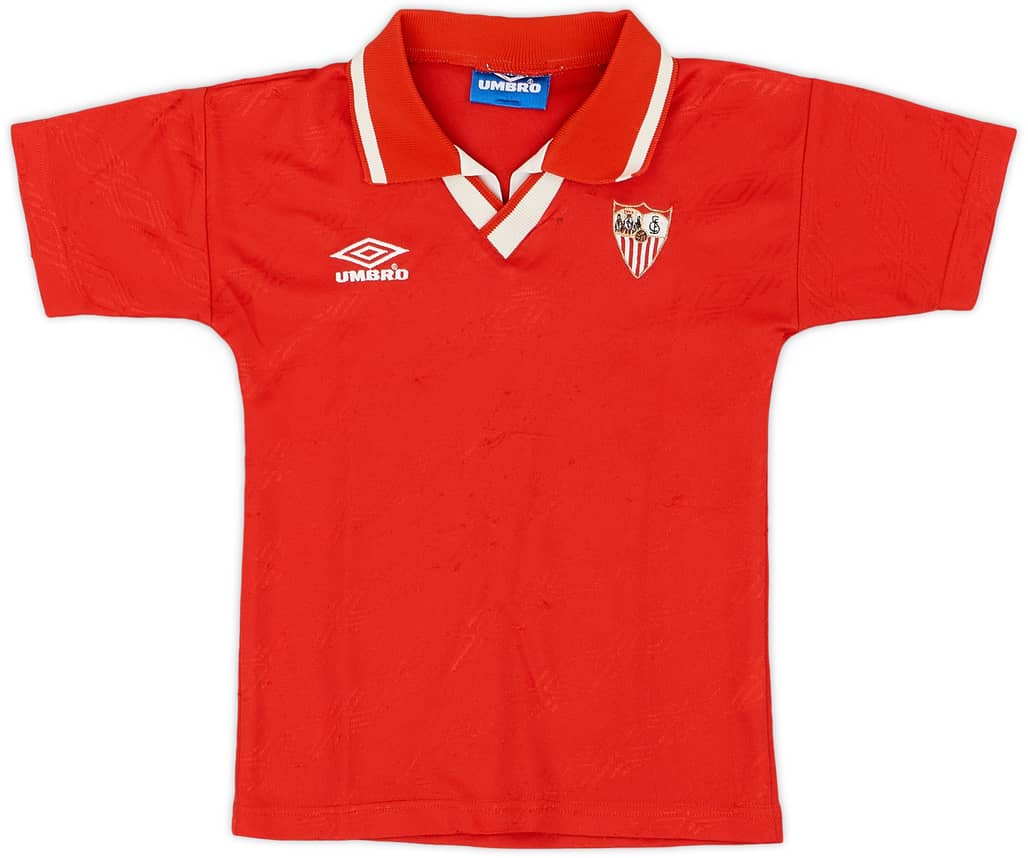 1996-98 Sevilla Away Shirt - 7/10 - (S.Boys)