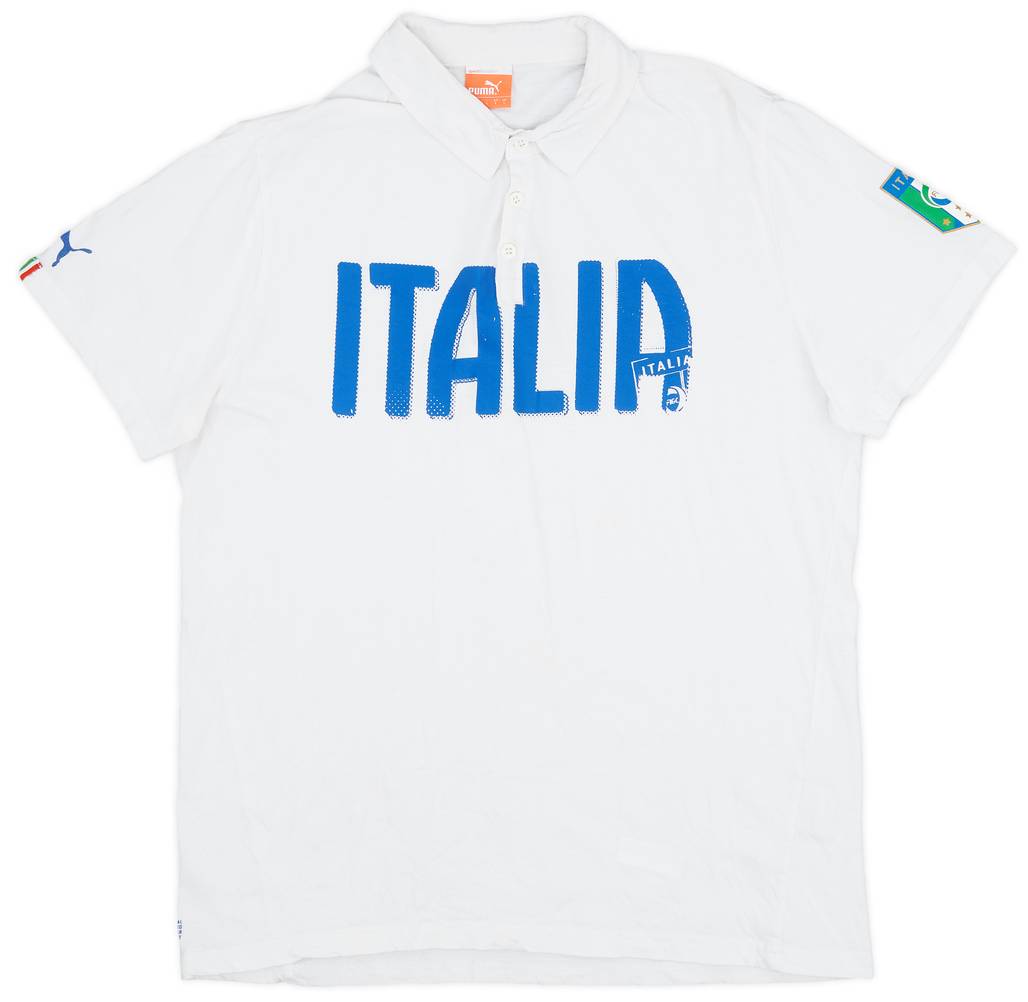2010-11 Italy Puma Polo Shirt - 7/10 - (L)
