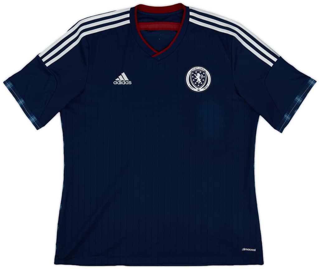 2014-15 Scotland Home Shirt - 6/10 - (XL)