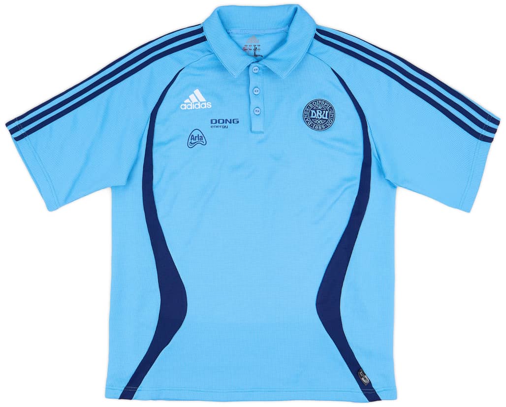 2005-06 Denmark adidas Training Polo - 9/10 - (L/XL)