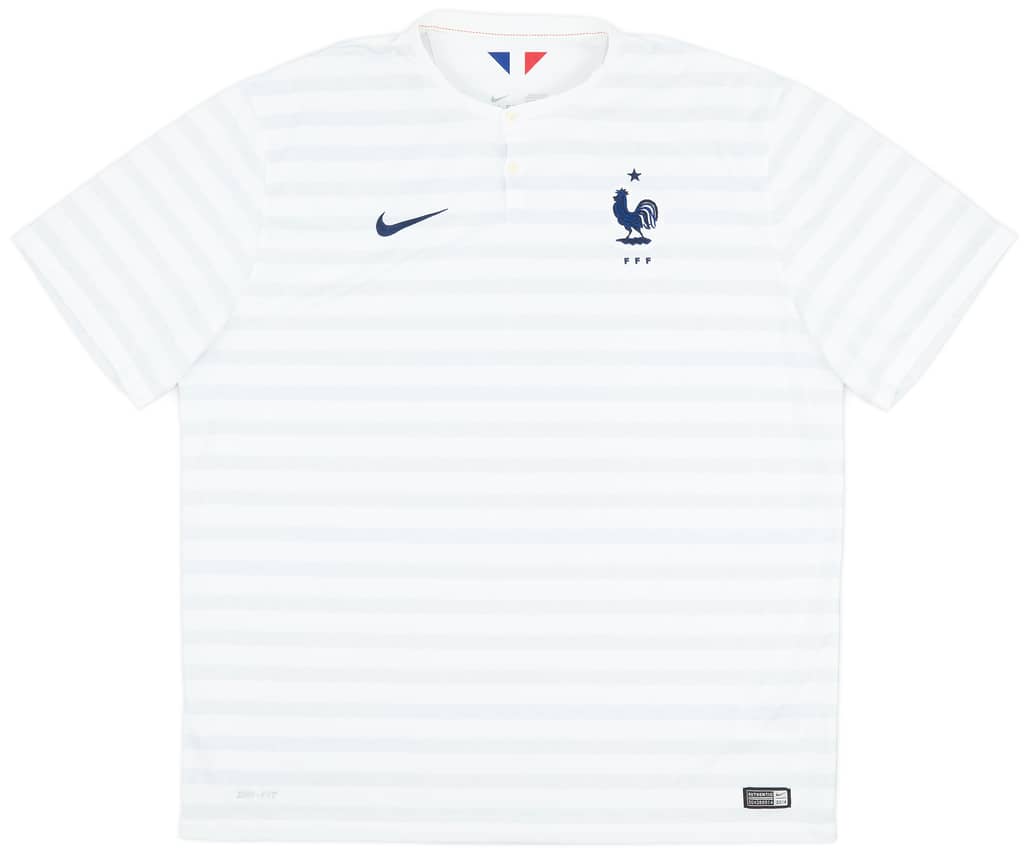 2014-15 France Away Shirt - 8/10 - (XXL)