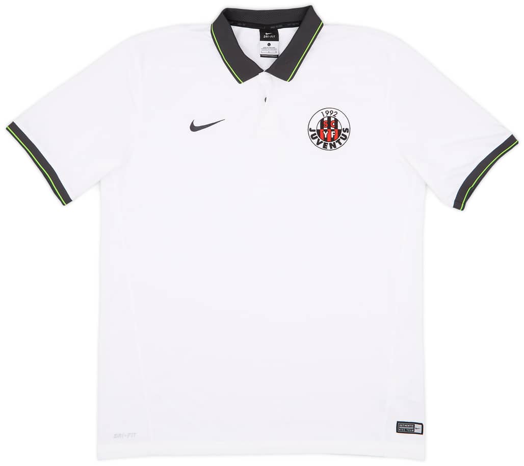 2015-16 Young Fellows Juventus Nike Polo Shirt - 9/10 - (L)