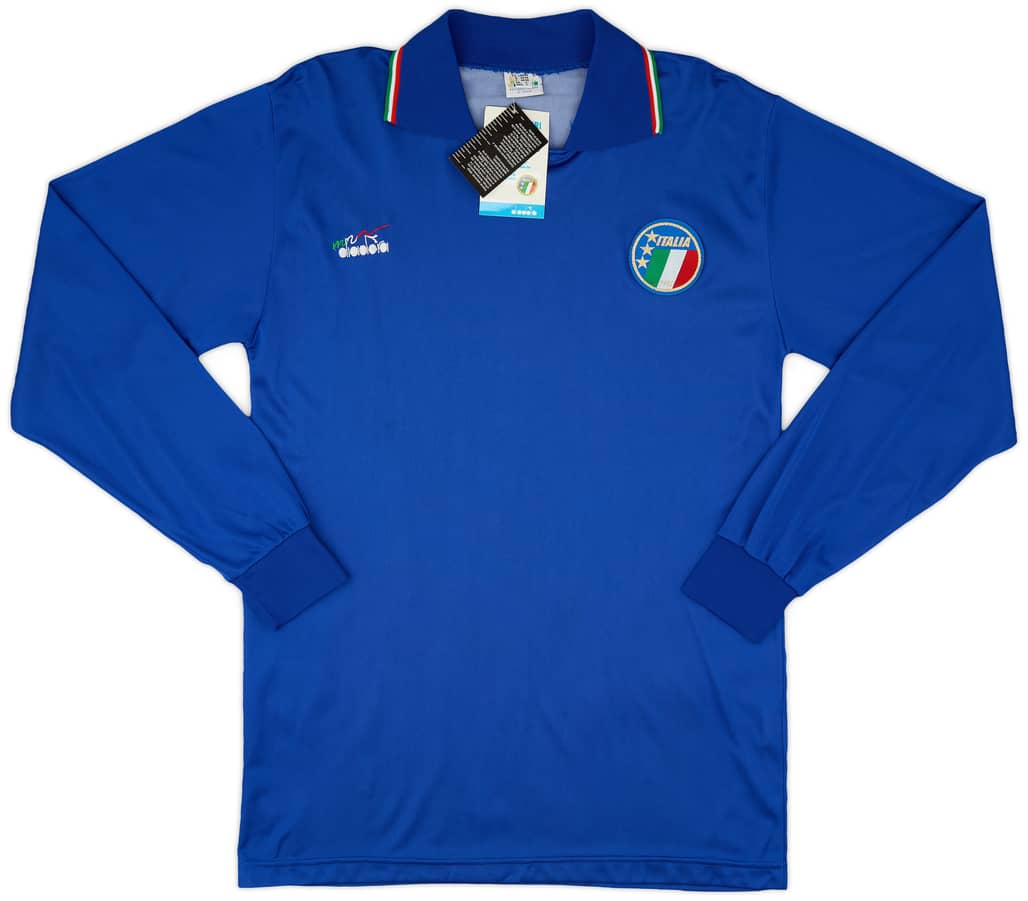 1986-88 Italy Home L/S Shirt (L)