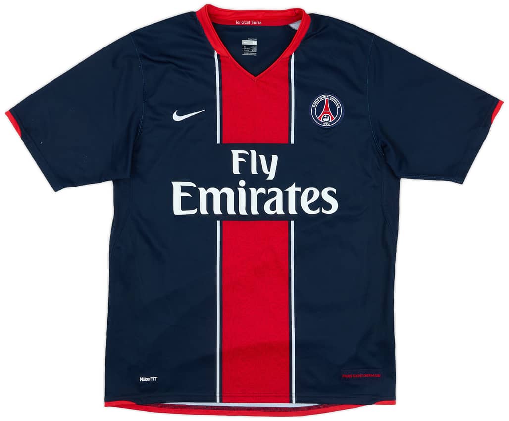 2007-08 Paris Saint-Germain Home Shirt - 6/10 - (M)