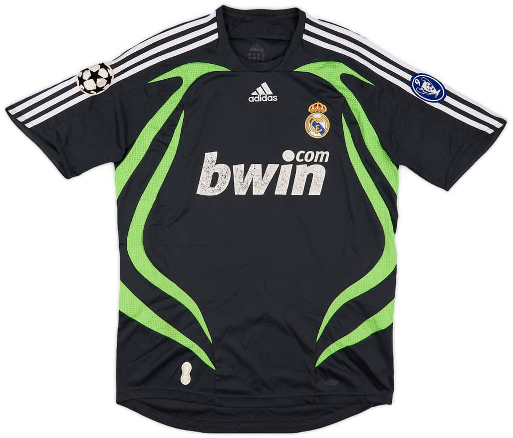 2007-08 Real Madrid CL Third Shirt - 5/10 - (M)