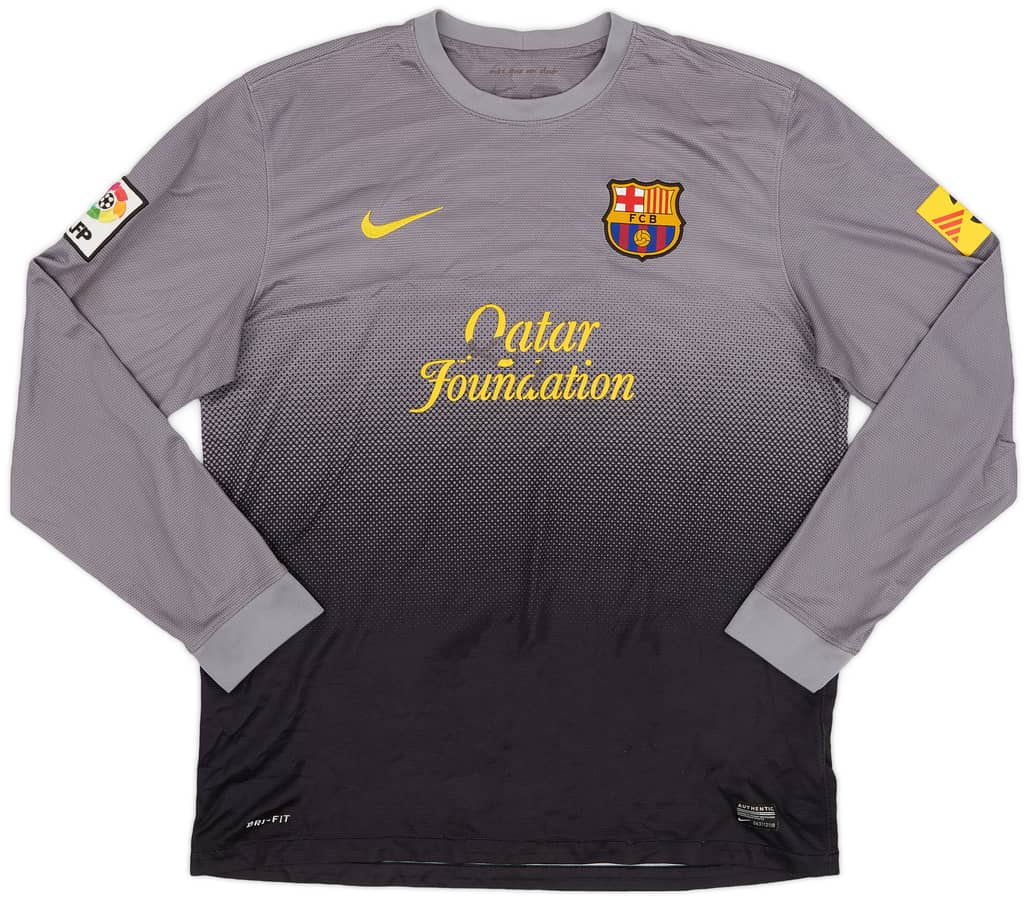 2012-13 Barcelona GK Away Shirt - 5/10 - (L)