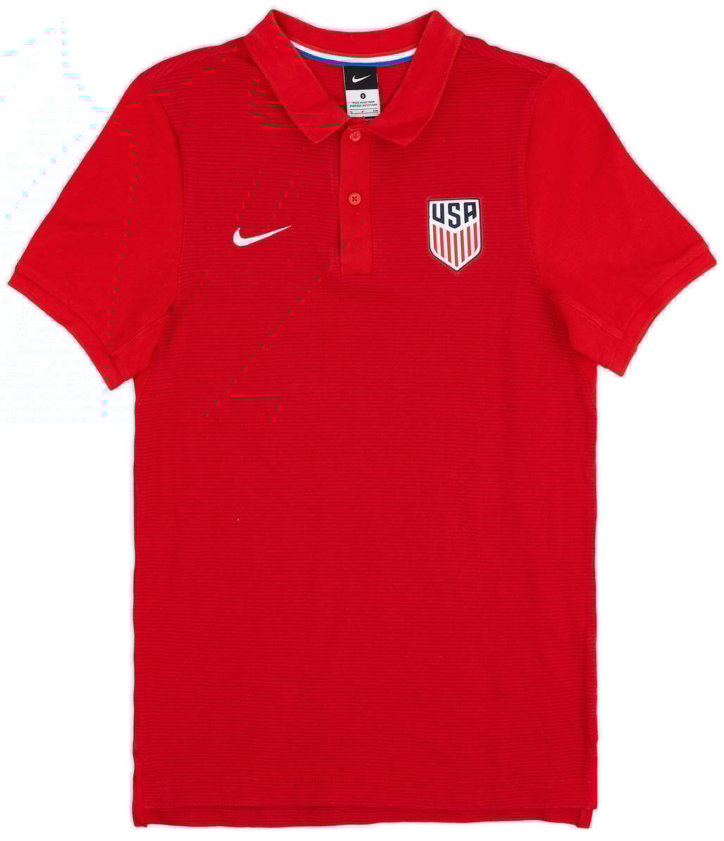 2016-17 USA Nike Polo Shirt - 8/10 - (S)