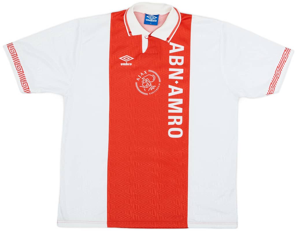 1991-93 Ajax Home Shirt - 8/10 - (XL)