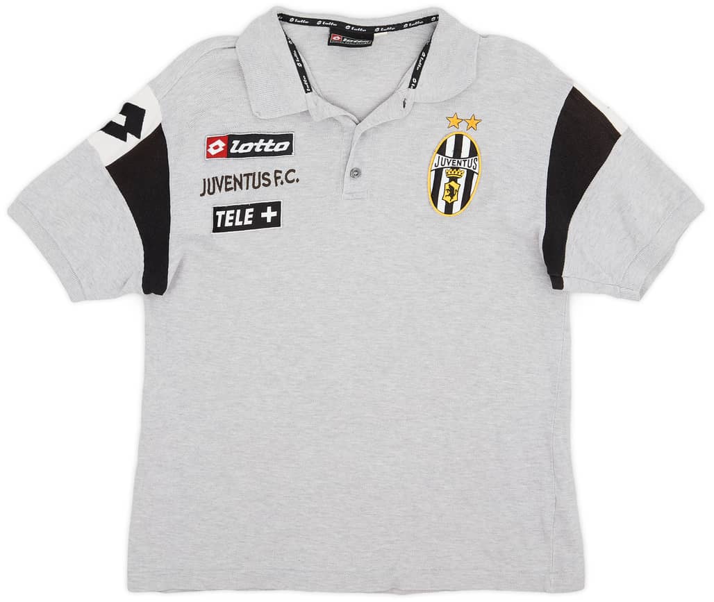 2000-01 Juventus Lotto Polo Shirt - 9/10 - (M)
