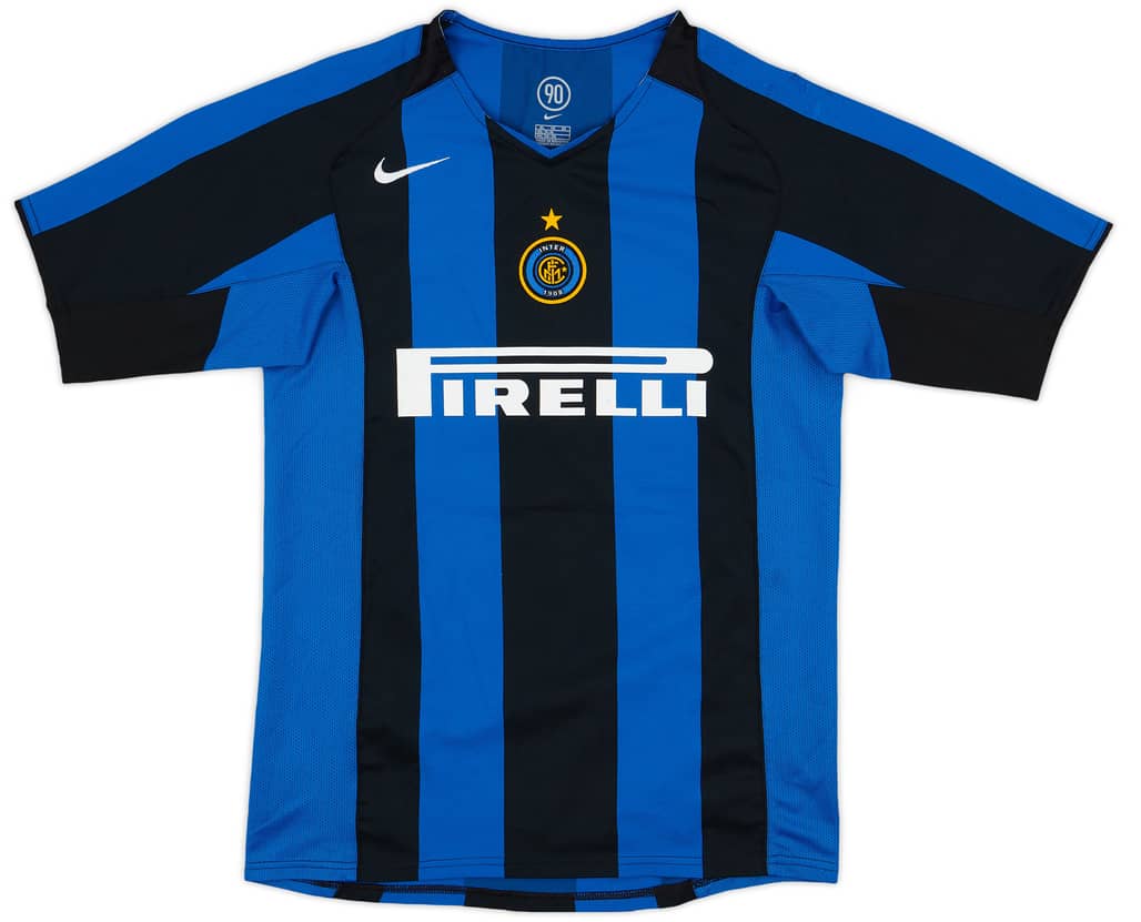 2004-05 Inter Milan Home Shirt - 6/10 - (XL.Boys)