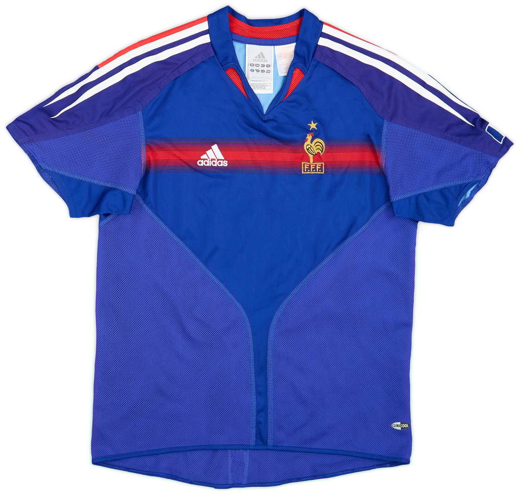 2004-06 France Home Shirt - 9/10 - (M.Boys)