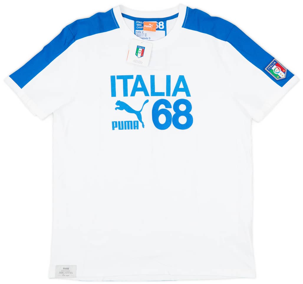 2012-13 Italy Puma 'Campioni '68' Cotton Tee (L)