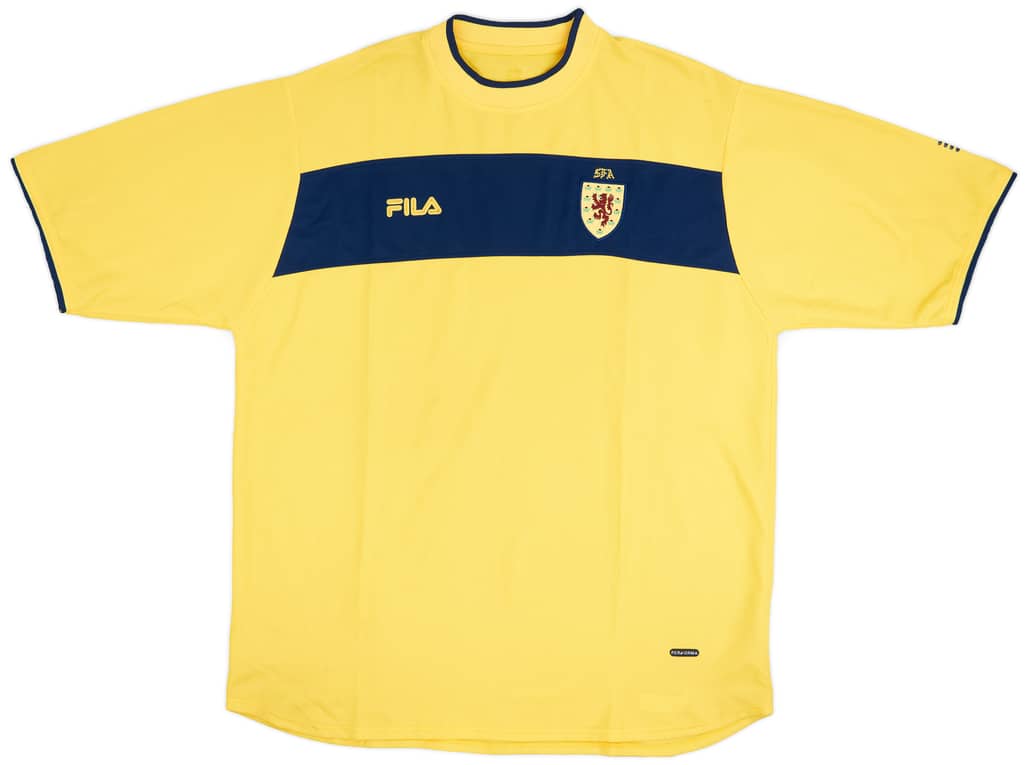 2002-03 Scotland Away Shirt - 8/10 - (XL)