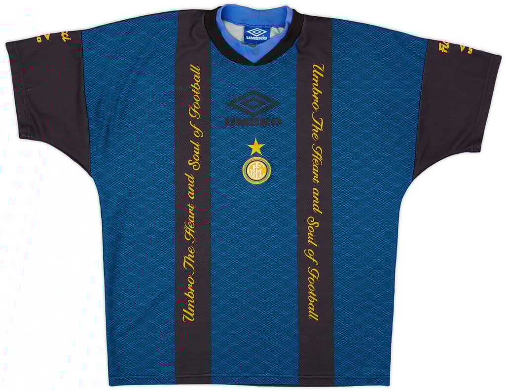 1994-95 Inter Milan Umbro Training Shirt - 8/10 - (L) 1994-95 Inter Milan Umbro Training Shirt - 8/10 - (L)