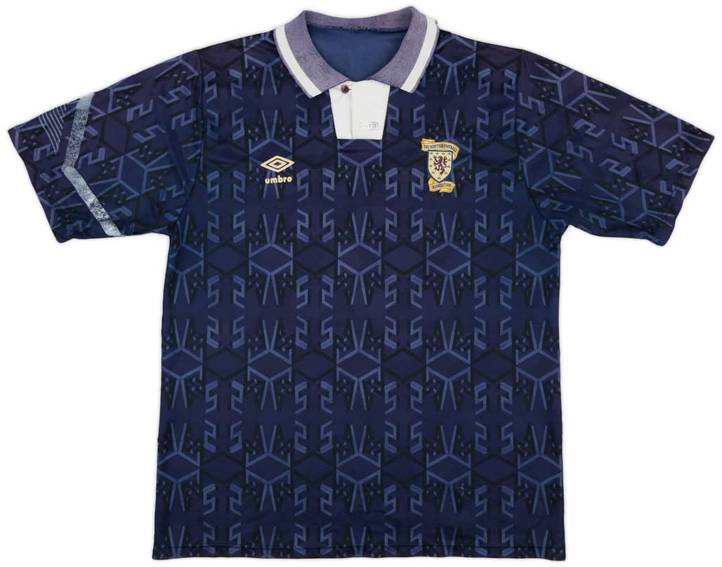1991-94 Scotland Home Shirt - 5/10 - (L)