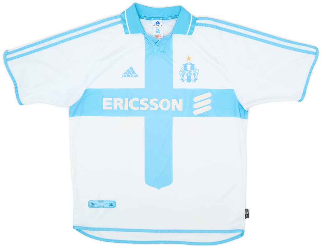 2000-01 Olympique Marseille Home Shirt - 8/10 - (XL)