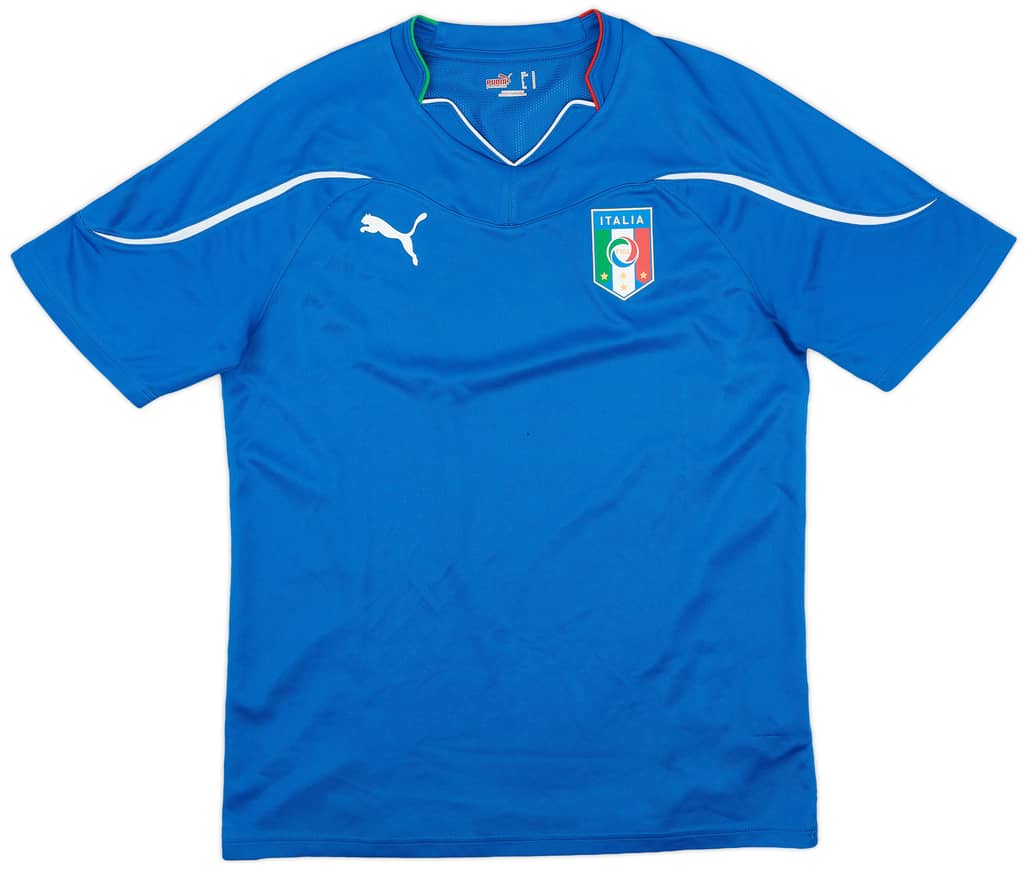 2010-12 Italy Home Shirt - 9/10 - (M)