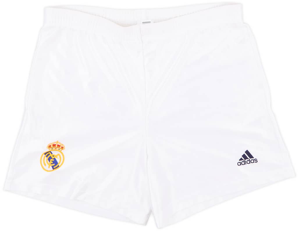 2001-02 Real Madrid Home Shorts - 8/10 - (M)
