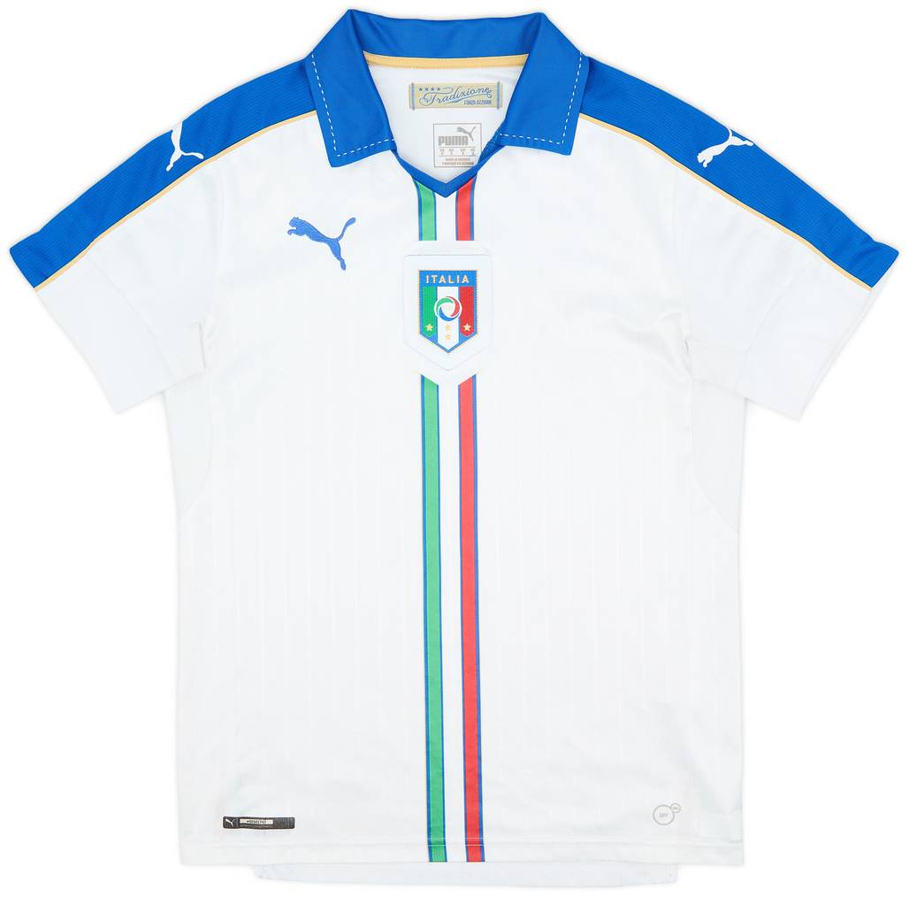 2016-17 Italy Away Shirt - 7/10 - (S)