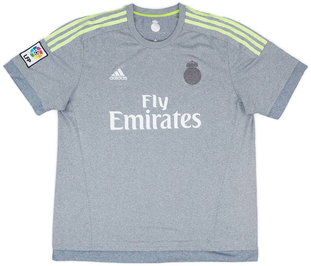 2015-16 Real Madrid Away Shirt - 3/10 - (XL)