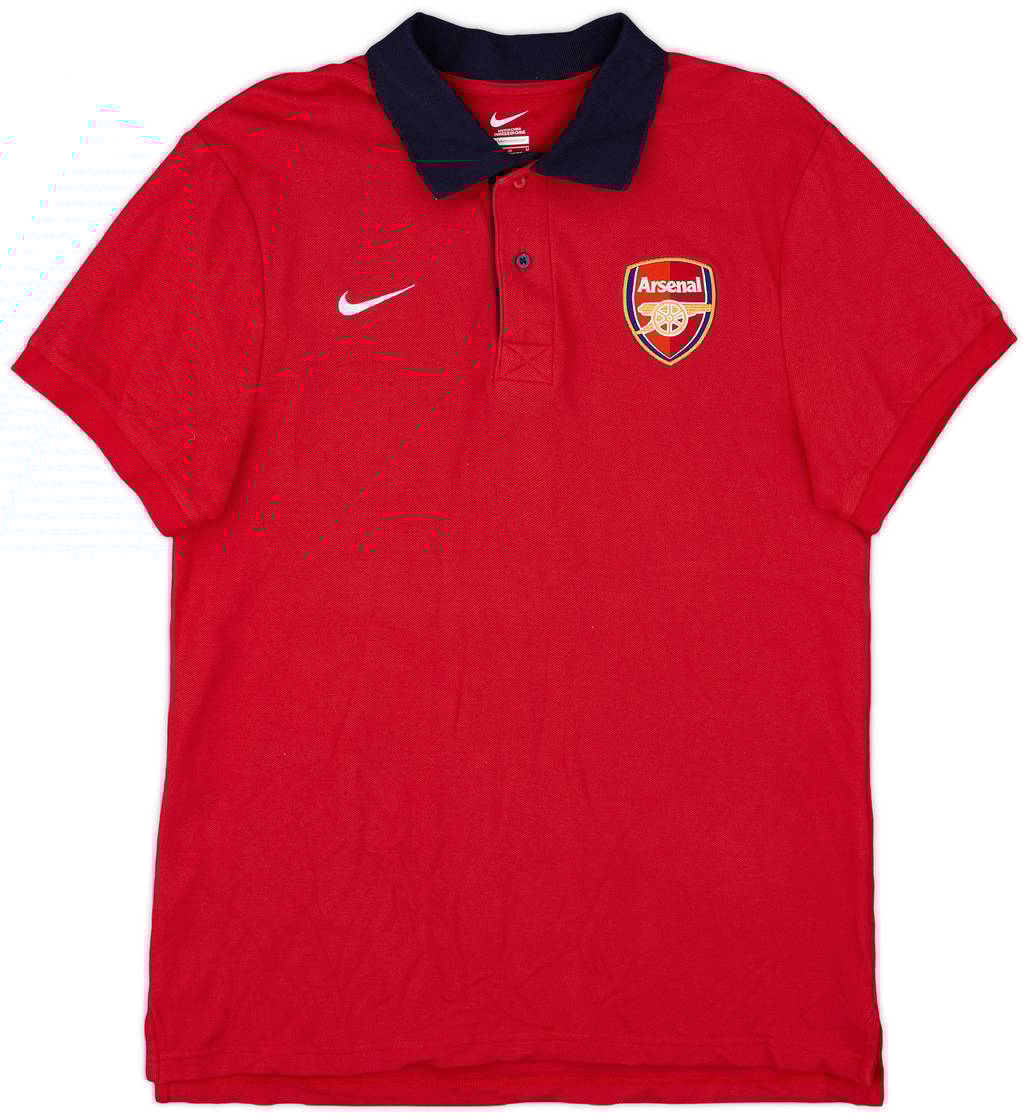 2013-14 Arsenal Nike Polo Shirt - 8/10 - (M)