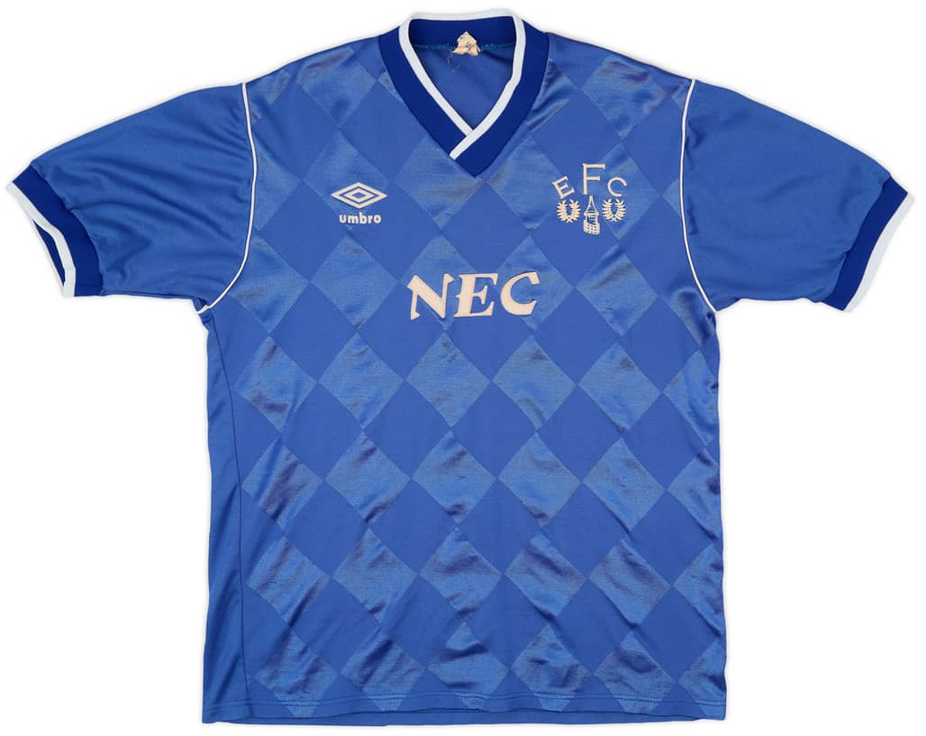 1986-89 Everton Home Shirt - 7/10 - (M)