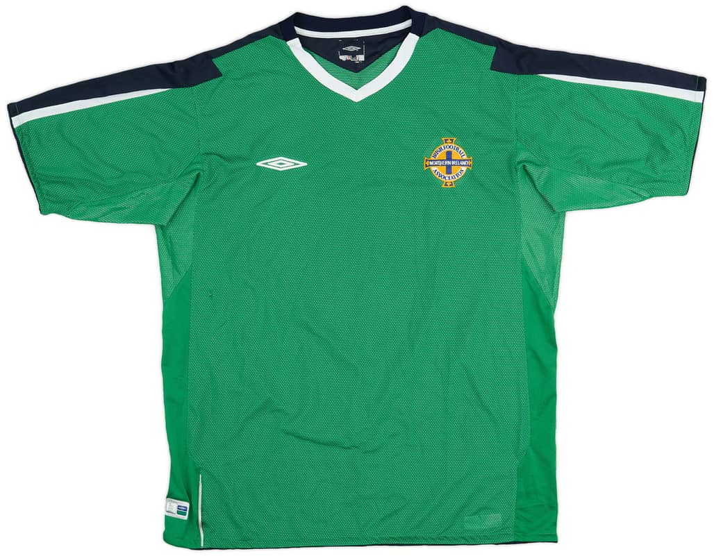 2004-05 Northern Ireland Home Shirt - 8/10 - (L)
