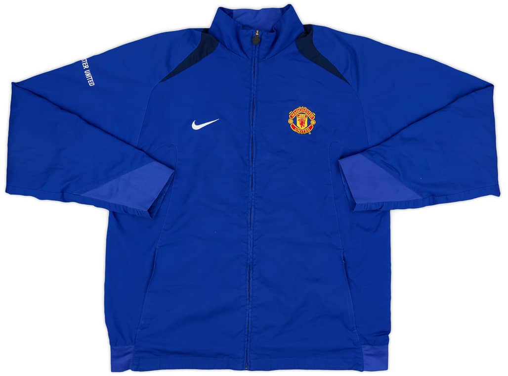 2005-06 Manchester United Nike Track Jacket - 8/10 - (XL)
