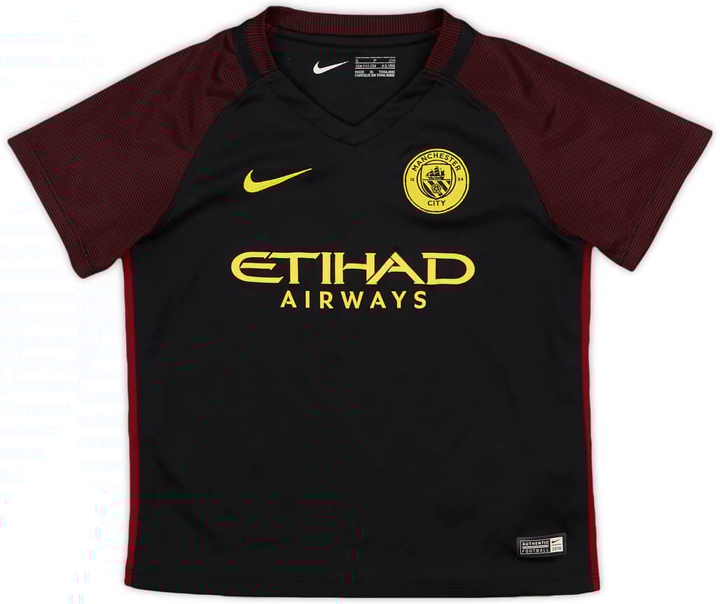 2016-17 Manchester City Away Shirt - 8/10 - (4-5 Years)