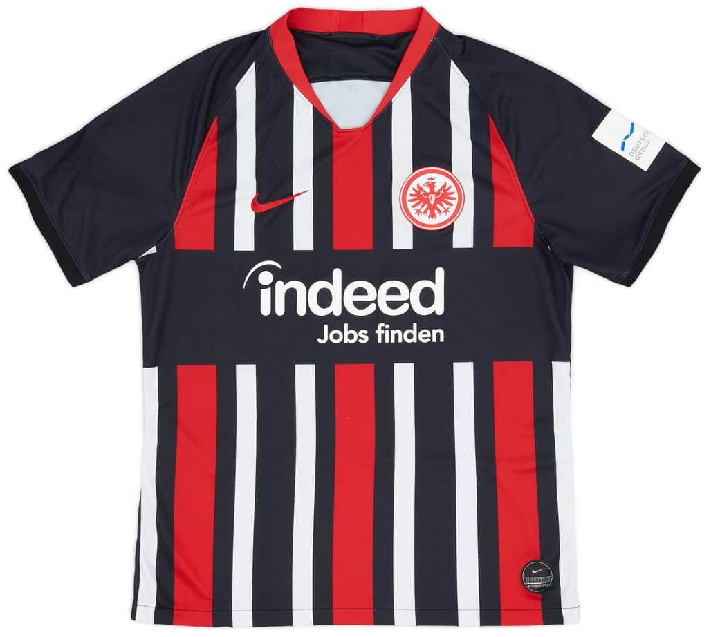 2019-20 Eintracht Frankfurt Home Shirt - 7/10 - (L.Boys)