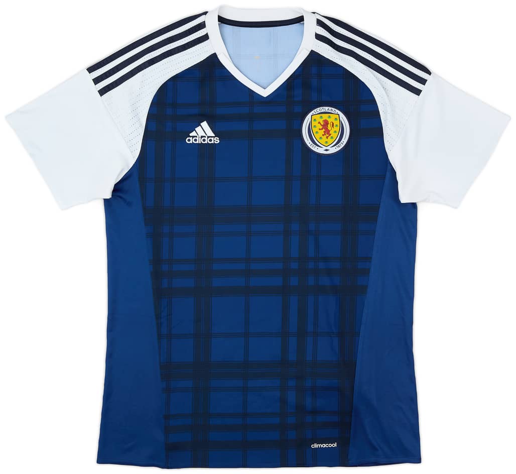 2015-17 Scotland Home Shirt - 8/10 - (M)