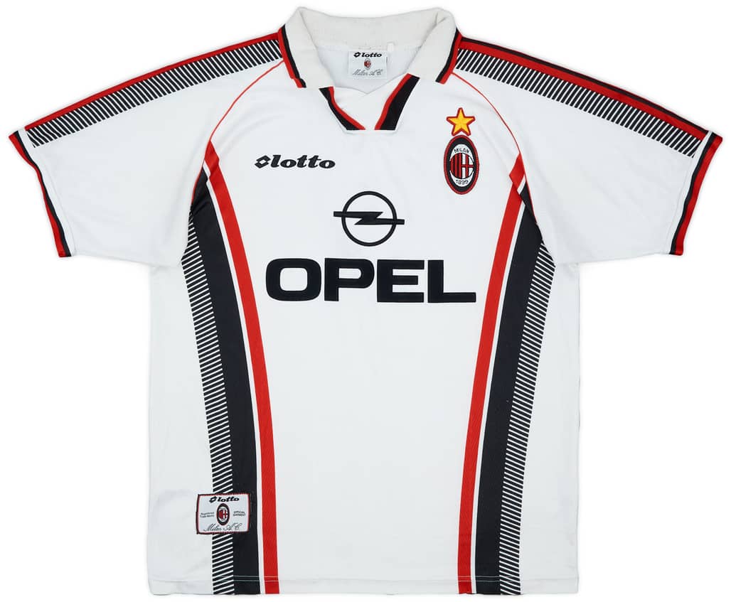 1997-98 AC Milan Away Shirt - 9/10 - (XL)