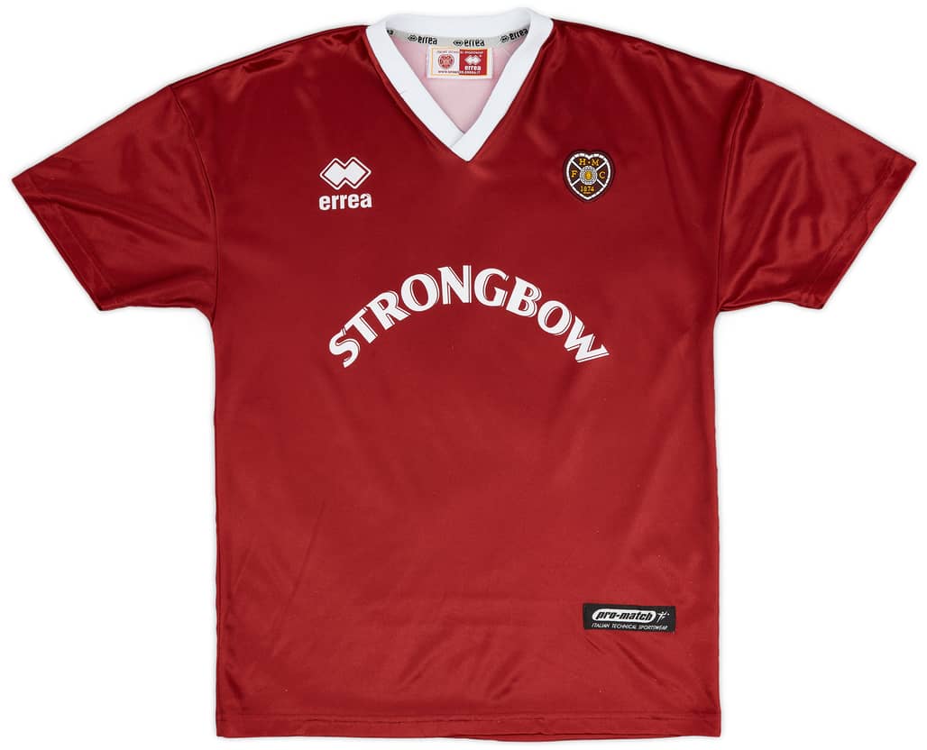 2001-02 Hearts Home Shirt - 8/10 - (XS)