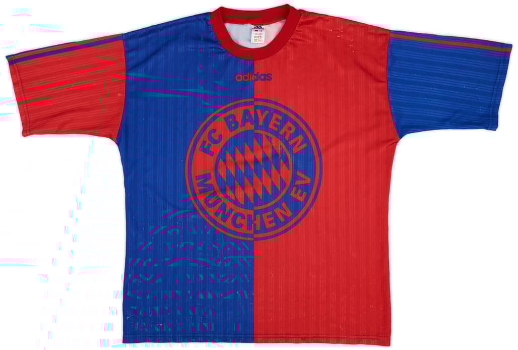 1995-96 Bayern Munich adidas Training Shirt - 6/10 - (L)